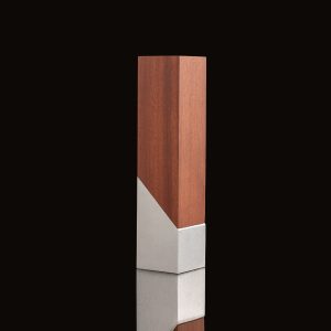Bloque Trofeo de Acero y Madera “LUKAS”